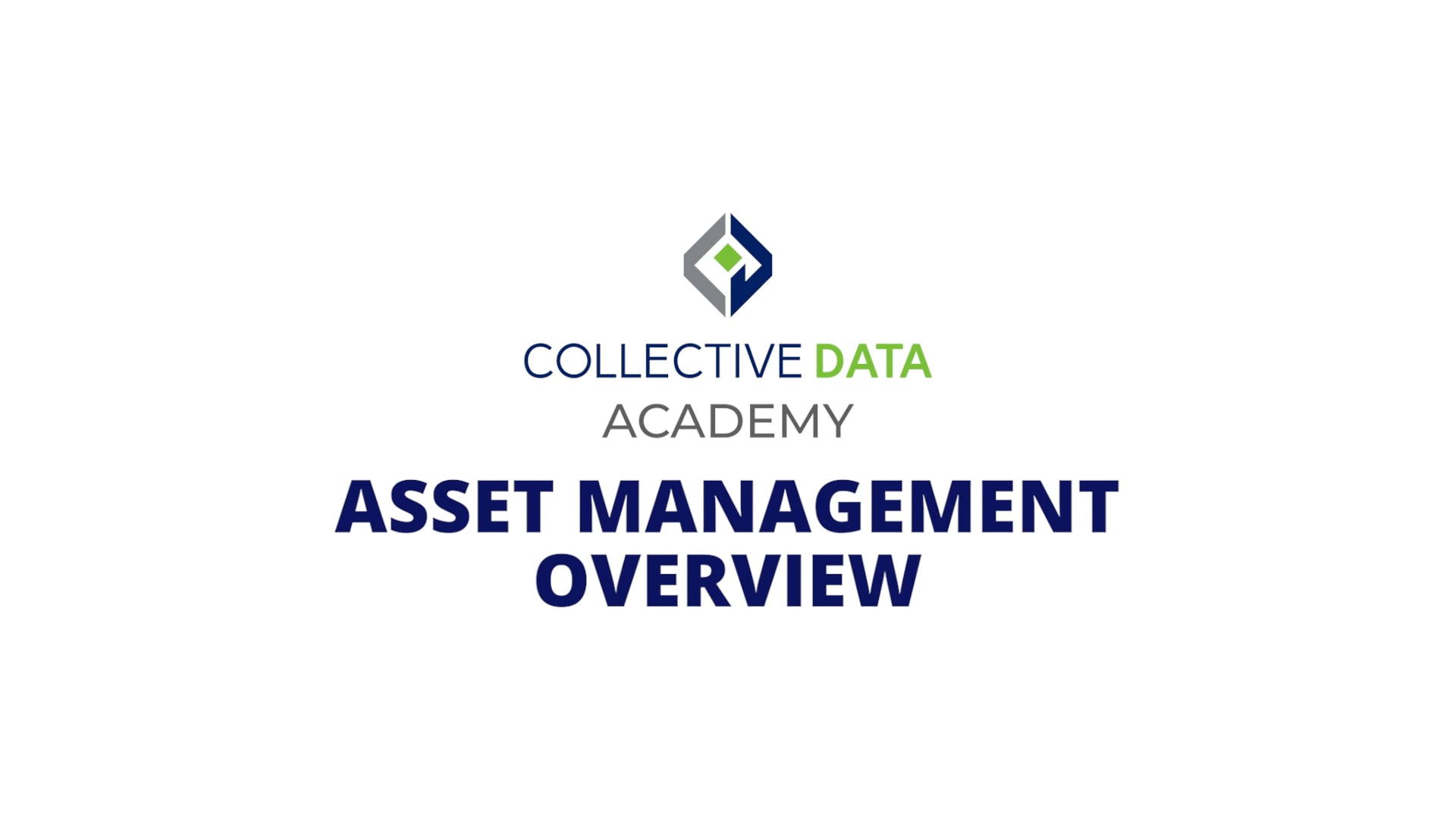 Asset Management Overview