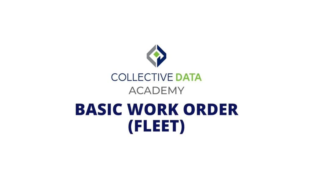 Basic Work Order