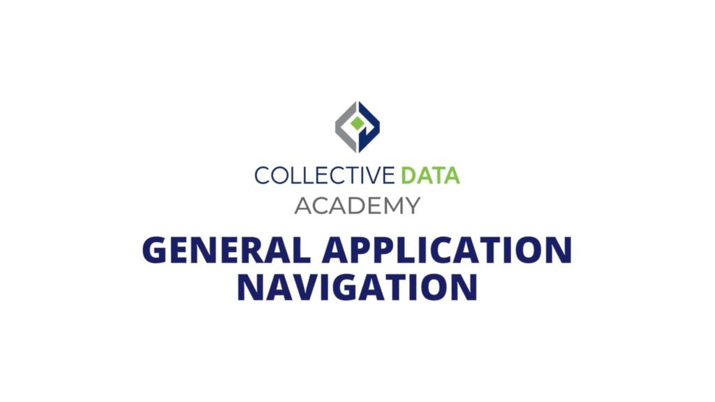General Application Navigation