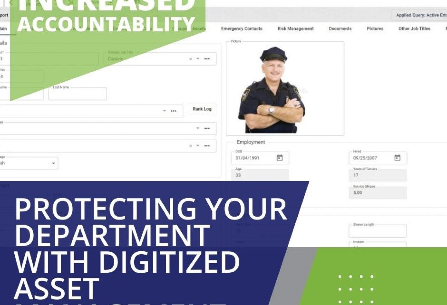 Protecting Your Department with Digitized Asset Management